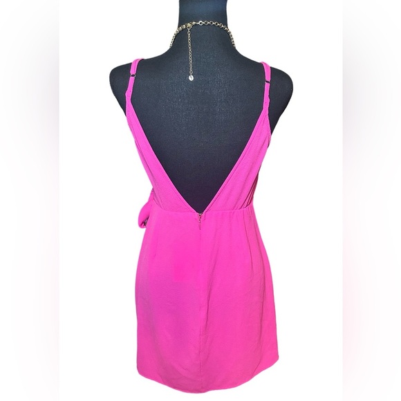 Show me your MUMU faux wrap dress size M - Picture 2 of 5